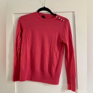 Ann Taylor sweater with faux pearl details